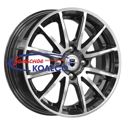 14'' 4x100 ET38 D67,1 5,5J K&K Квант (КС960) Алмаз черный