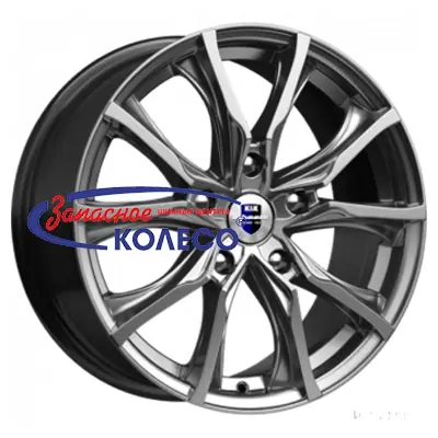 17'' 5x108 ET47 D60,1 7,5J K&K Твист (КС697М) Дарк платинум