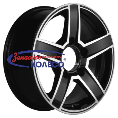 16'' 5x139,7 ET40 D98,5 6,5J Khomen Wheels KHW1614 (Niva 4x4) Black-FP