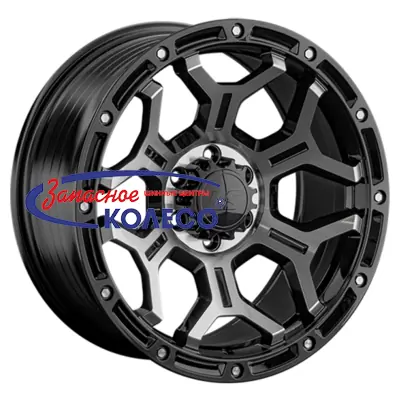 17'' 6x139,7 ET15 D106,1 9,0J LS FlowForming RC68 BKF