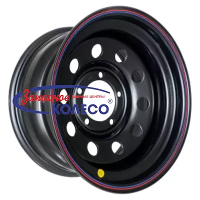 16'' 5x139,7 ET25 D110 7,0J Off-Road Wheels УАЗ Х (треуг. мелкий) черный