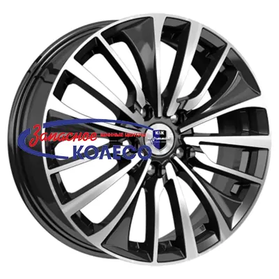 17'' 5x108 ET50 D63.35 6,5J K&K Flanker (КС1097) Алмаз черный