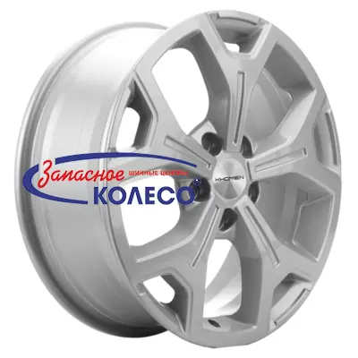 17'' 5x120 ET55 D65,1 6,5J Khomen Wheels KHW1710(2) (VW Transporter) F-Silver