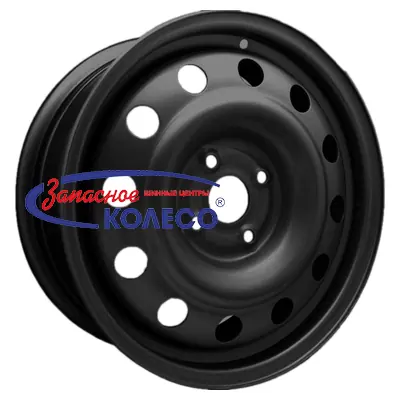 15'' 4x100 ET48 D54,1 6,0J ТЗСК Hyundai Solaris, Kia Rio черный