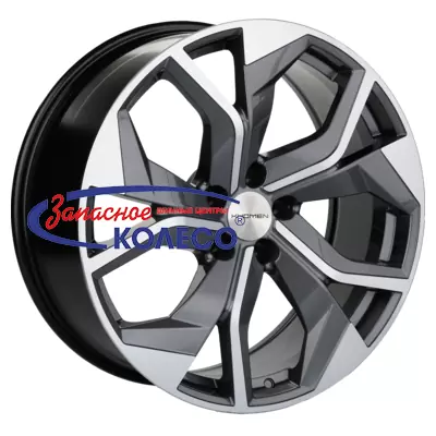 20'' 5x114,3 ET30 D60,1 8,5J Khomen Wheels KHW2006 (RX) Gray-FP