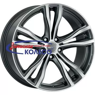 21'' 5x112 ET43 D66,6 10,5J MAK X-Mode Gunmetal Mirror Face