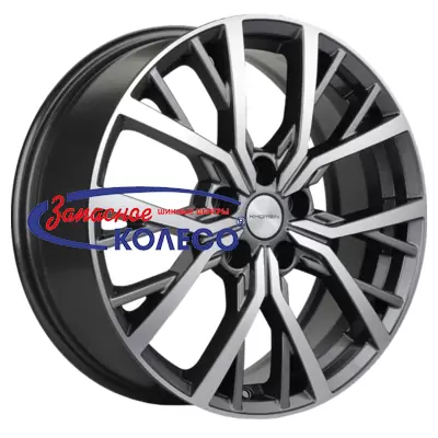 18'' 5x112 ET43 D57,1 7,0J Khomen Wheels KHW1806 (Kodiaq/Tiguan) Gray-FP