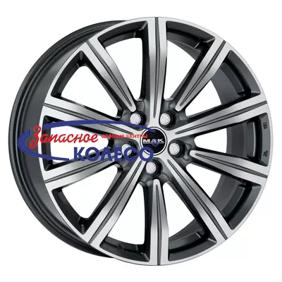 22'' 5x108 ET40 D63,4 9,0J MAK Birmingham Gunmetal Mirror Face