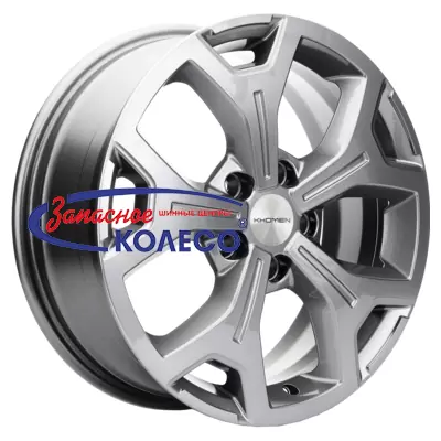 17'' 5x120 ET55 D65,1 6,5J Khomen Wheels KHW1710(2) (VW Transporter) Gray