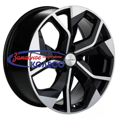 20'' 5x112 ET33 D66,6 8,5J Khomen Wheels KHW2006 (Audi/VW) Black-FP