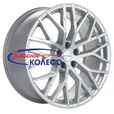 20'' 5x112 ET20 D66,5 8,5J Khomen Wheels KHW2005 (Q8) Brilliant Silver-FP