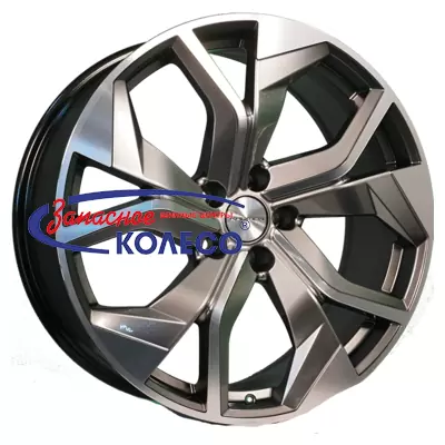 20'' 5x112 ET33 D66,6 8,5J Khomen Wheels KHW2006 (Audi/VW) Dark Chrome