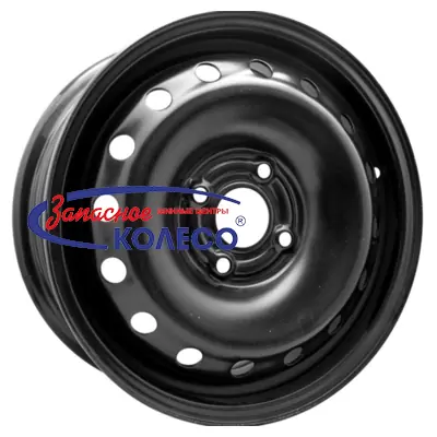 14'' 4x100 ET49 D56,6 5,5J ТЗСК Daewoo Nexia черный