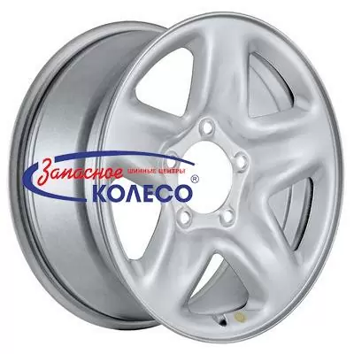 18'' 5x150 ET60 D110 8,0J Off-Road Wheels Тойота серебристый