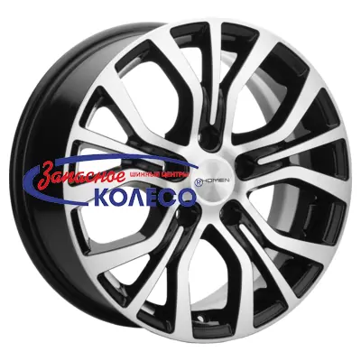 16'' 5x110 ET46 D63,3 6,5J Khomen Wheels KHW1608 (Changan CS35) Black-FP