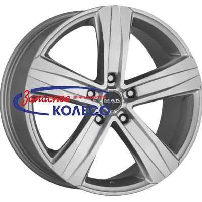 17'' 5x112 ET55 D66,6 7,5J MAK Stone 5 W Silver