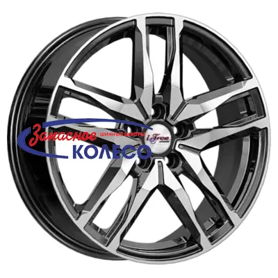 18'' 5x108 ET43 D65,1 6,5J iFree Бомбей (КС1075) Блэк Джек