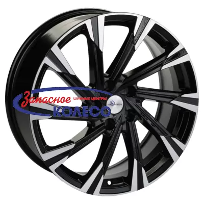 19'' 5x114,3 ET45 D67,1 7,5J Khomen Wheels KHW1901 (CX-5/CX8) Black-FP