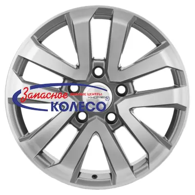 20'' 5x150 ET58 D110,1 8,5J Khomen Wheels KHW2003 (LX570/LC100/LC200) Gray-FP