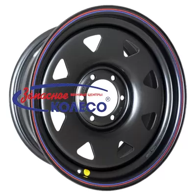 16'' 6x139,7 ET-25 D110 8,0J Off-Road Wheels Тойота Ниссан (треуг. мелкий) черный