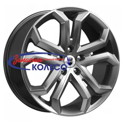 19'' 5x120 ET25 D60,1 8,5J K&K Пандора (КС466) Дарк платинум