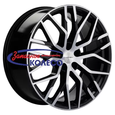 20'' 5x112 ET33 D66,5 8,5J Khomen Wheels KHW2005 (Audi/VW) Black-FP