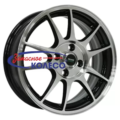 14'' 4x100 ET49 D56,6 6,0J Megami MGM-5 BKF