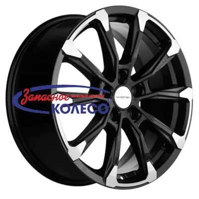 18'' 5x114,3 ET45 D67,1 7,5J Khomen Wheels KHW1808 (Xceed/CX-3/5) Black-FP