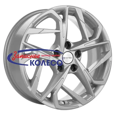 17'' 5x108 ET40 D54,1 7,0J Khomen Wheels KHW1716 (Jac/Москвич 3) F-Silver