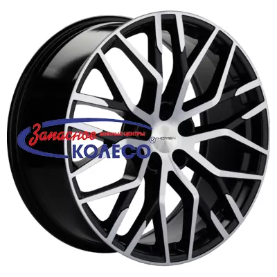 20'' 5x120 ET30 D66,1 8,5J Khomen Wheels KHW2005 (Voyah FREE) Black-FP