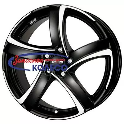 17'' 5x100 ET35 D63,3 7,5J Alutec Shark Racing black front polished