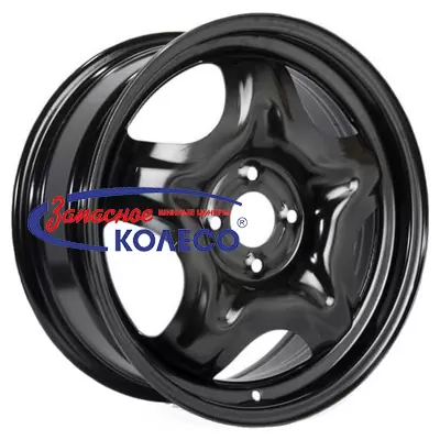 16'' 4x100 ET50 D54,1 6,5J ТЗСК Hyundai Solaris, Kia Rio черный