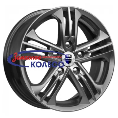 15'' 5x112 ET45 D66,6 6,0J K&K Trinity (КС615) Дарк платинум