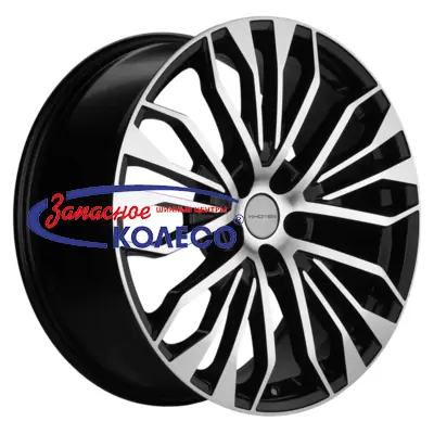 20'' 5x114,3 ET30 D64,1 8,5J Khomen Wheels KHW2009 (Haval F7/F7x) Black-FP