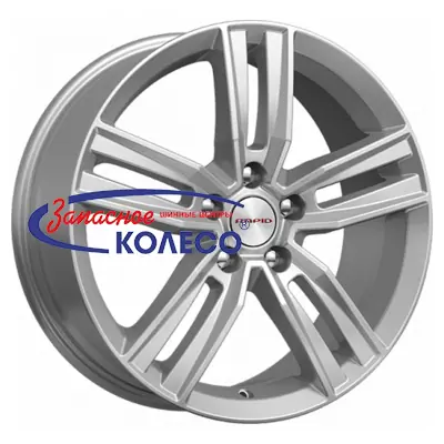 18'' 5x114,3 ET45 D60,1 7,0J K&K Танаис-оригинал (КС750) Сильвер