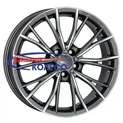 17'' 5x120 ET43 D72,6 8,0J MAK Mark Gunmetal Mirror Face