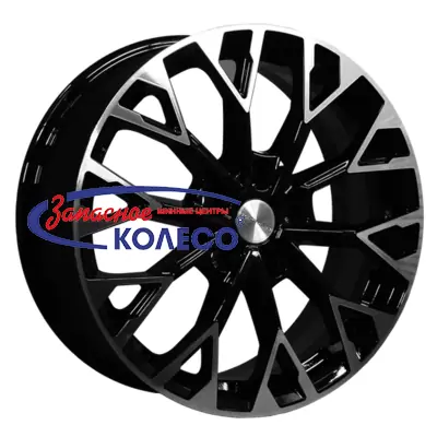 17'' 5x108 ET40 D54,1 7,0J Khomen Wheels KHW1718 (Jac/Москвич 3) Black-FP