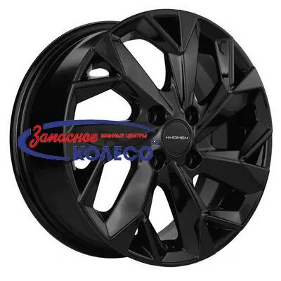 14'' 4x100 ET38 D67,1 5,5J Khomen Wheels KHW1402 Black