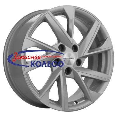 17'' 5x108 ET45 D60,1 7,0J Khomen Wheels KHW1714 (Chery Tiggo 3/Tiggo 3 Pro) F-Silver