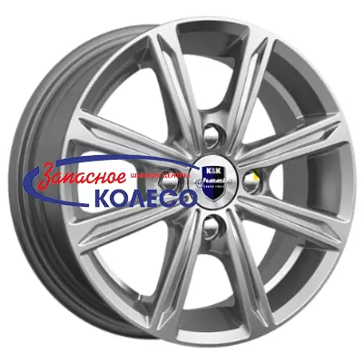 14'' 4x100 ET43 D60,1 5,0J K&K Флэш-оригинал (КС698) Дарк платинум