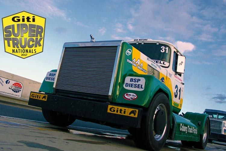 Giti поставляет шины для австралийского чемпионата по гонкам на грузовиках