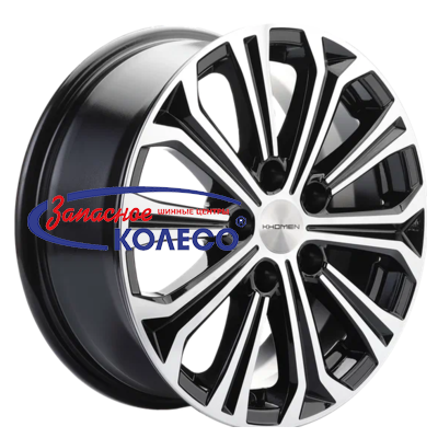 16'' 5x115 ET41 D70.2 6,5J Khomen Wheels KHW1610 (Astra) Black-FP