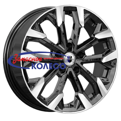 17'' 5x112 ET49 D66,6 6,5J K&K Морейн (КС1046) Алмаз черный