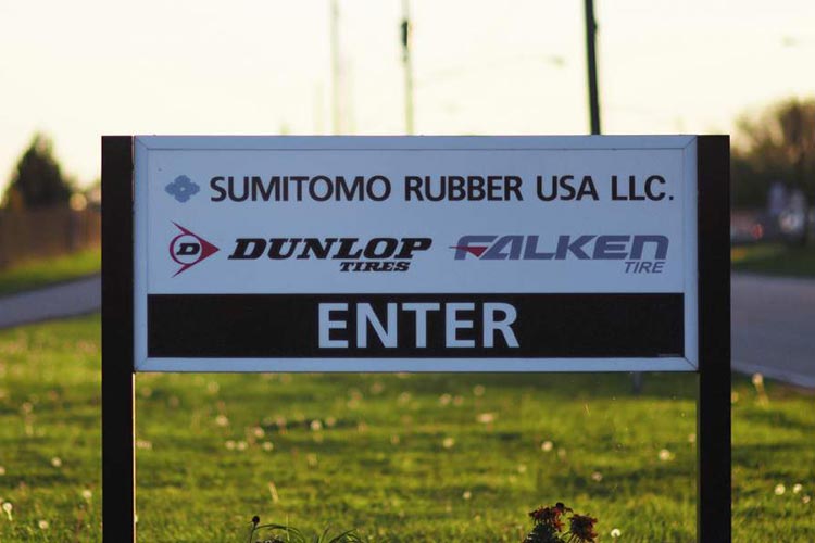 Американский завод Sumitomo прекратит выпуск шин для Goodyear