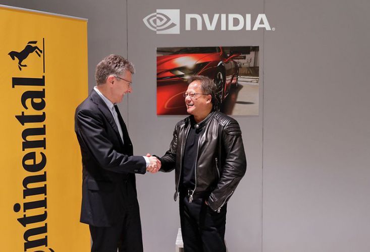 Continental и Nvidia займутся разработками систем для беспилотных автомобилей