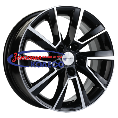 15'' 5x105 ET39 D56,6 6,0J Khomen Wheels KHW1507 (Aveo) Black-FP