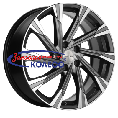 19'' 5x108 ET36 D65,1 7,5J Khomen Wheels KHW1901 (Exeed VX/TXL/LX) Gray-FP
