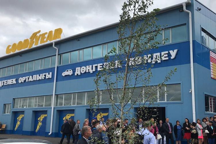В Казахстане открылся флагманский магазин Goodyear