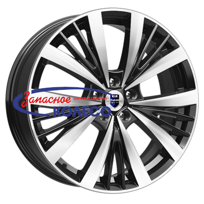 19'' 5x114,3 ET40 D60,1 7,5J K&K Марвел-оригинал (КС881) Алмаз черный SK