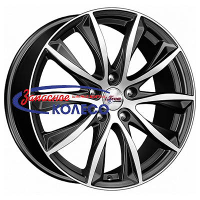 18'' 5x100 ET38 D67,1 7,5J iFree Каzантип (КС684М) Блэк Джек